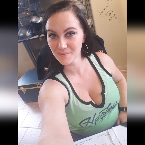 Harley-Davidson Green Tank Top - Picture 6 of 6